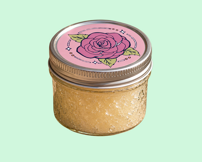 Exfoliating Sugar Scrub - Rose Scented