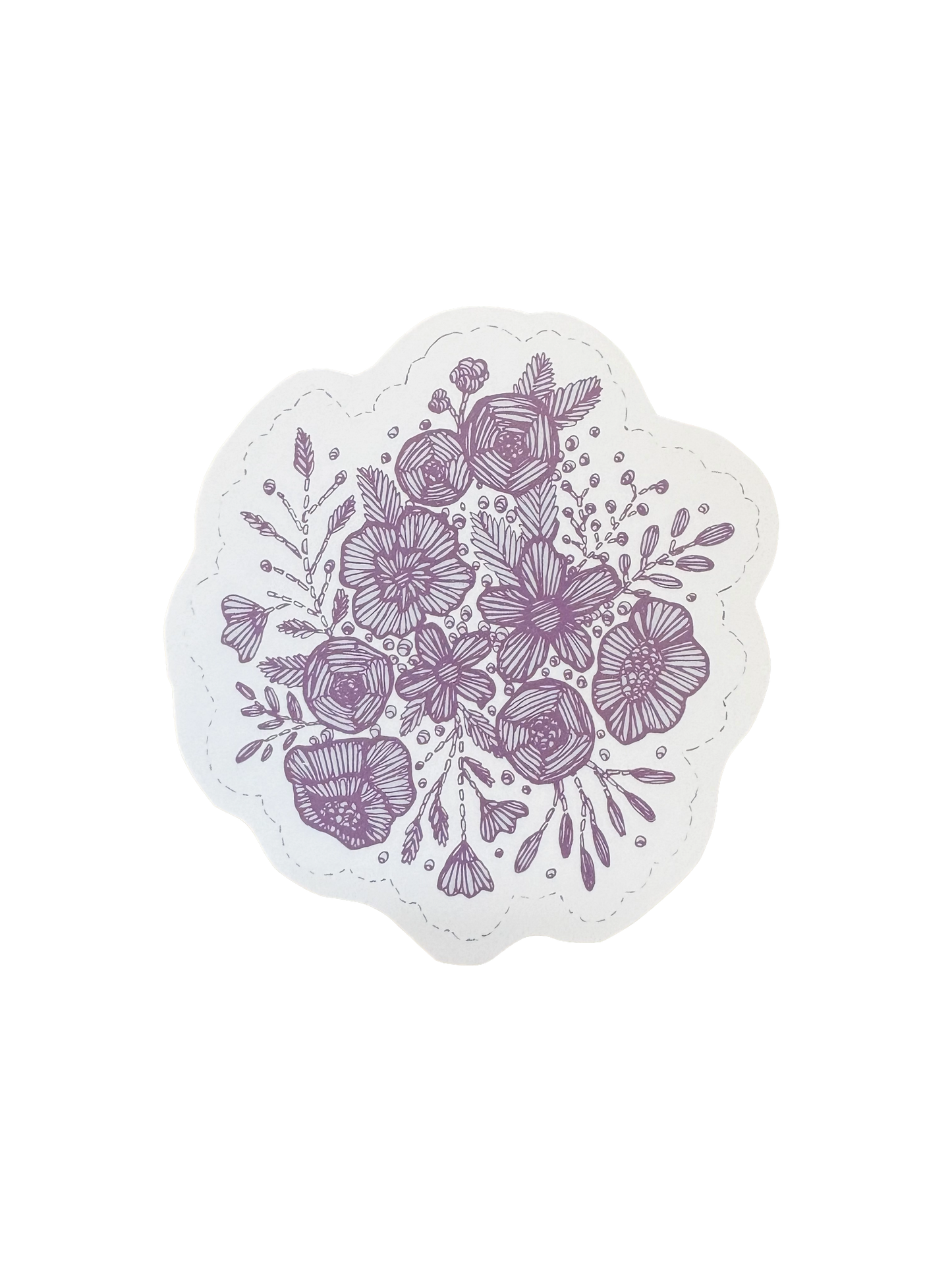 This is embroidery sticker